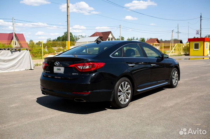 Hyundai Sonata 2.4 AT, 2017, 55 000 км
