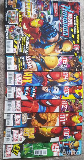 Журналы марвел команда