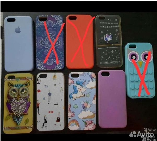 Чехол на iPhone se(накладки)