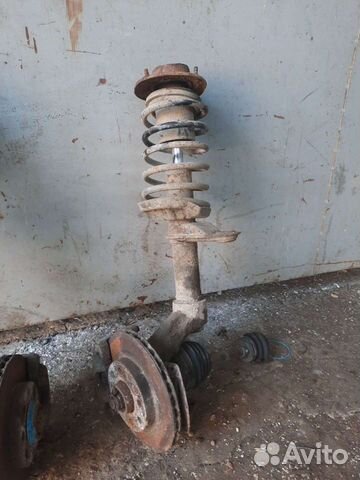 Стойка передняя lanos в сборе