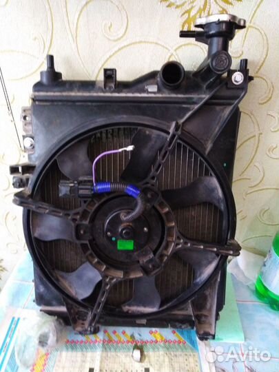 Радиатор охлаждения Хендай гетц в сборе оригинал