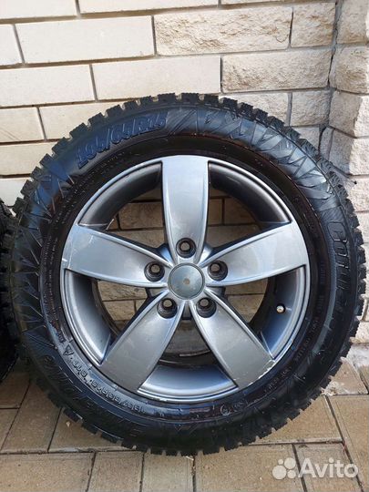 R15 5x112 c Cordiant 195/65/15 липучка