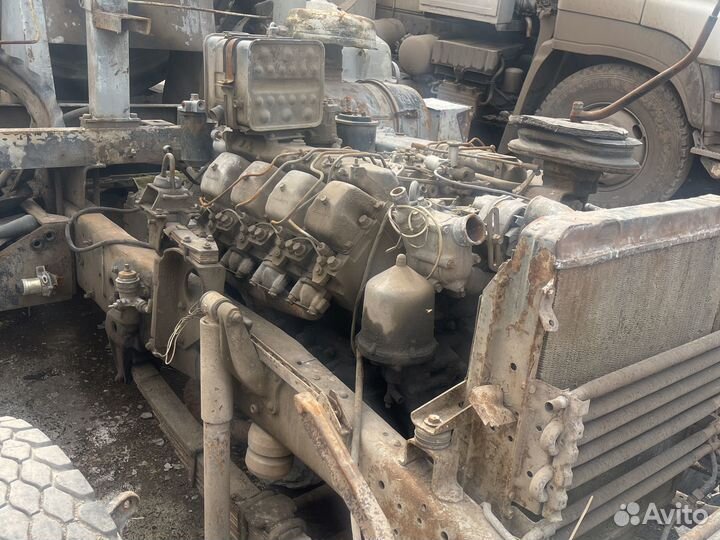 Двигатель в сборе с коробкой