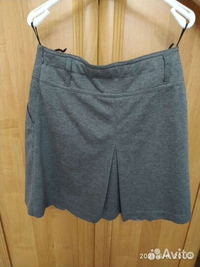 Школьная форма серая для девочки (рост 152 см) ком