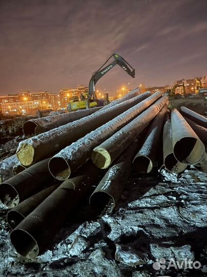 Труба бу 325х8 в канаву