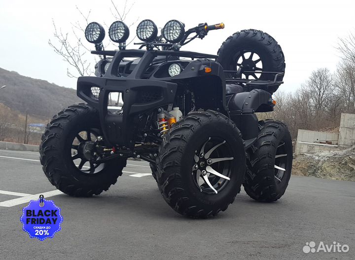 Квадроцикл Tiger Max Grade 300 (черный)