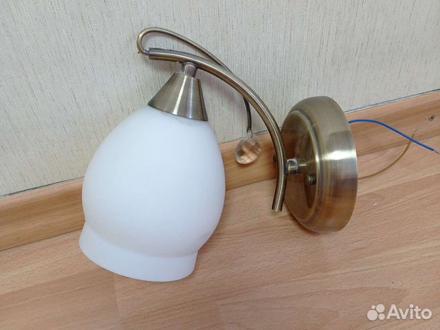 Настенный светильник бра бронза