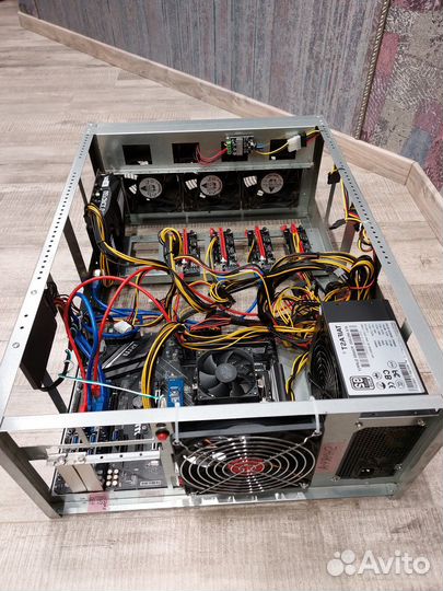 Корпус майнинг рига фермы Криптон