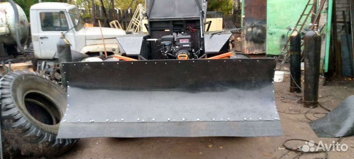 Отвал, нож на вездеход, УАЗ Toyota land cruiser