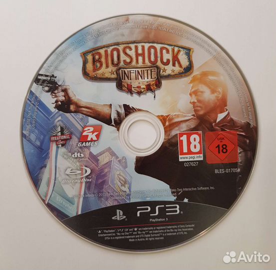 PS3 Bioshock Infinite. Лицензия