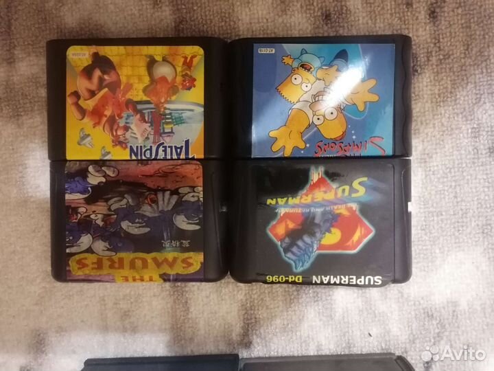 Картриджи для Sega