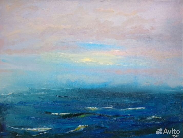 Картина маслом на холсте пейзаж