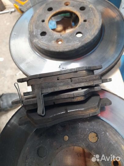 Передние тормозные диски honda