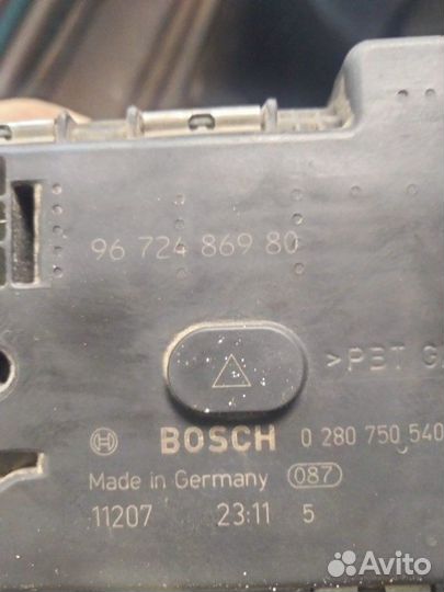 Дроссельная заслонка Citroen C4 B7 1.6 2011