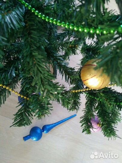 Ель+игрушки