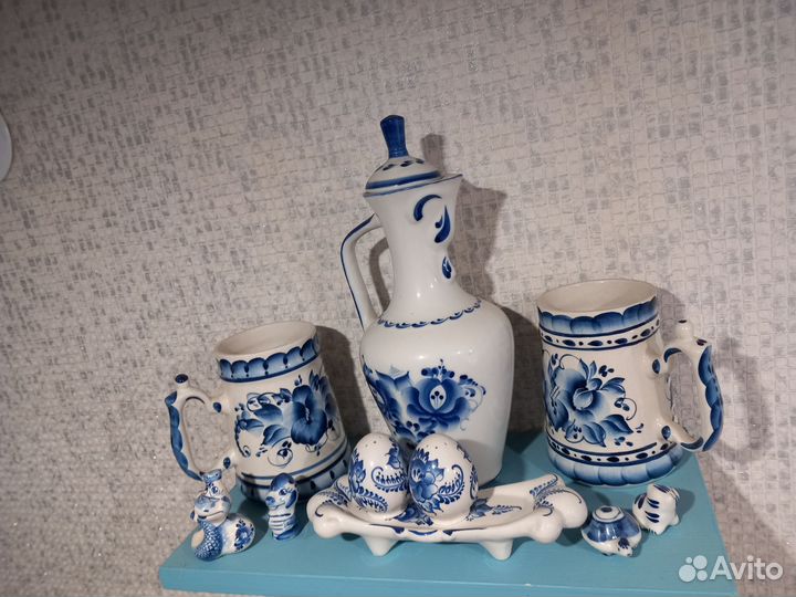Фигурки гжель