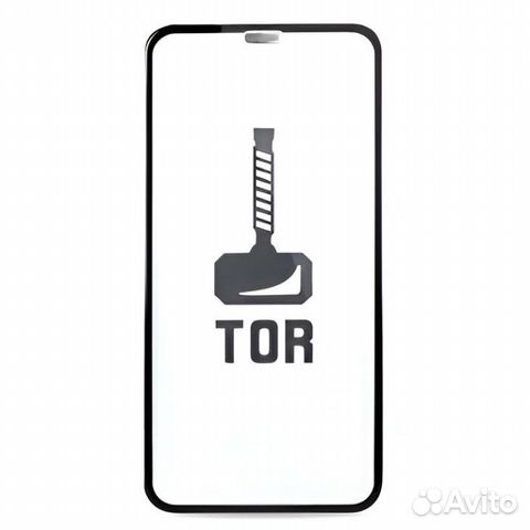 Защитное стекло 20D с сеткой для динамика iPhone X