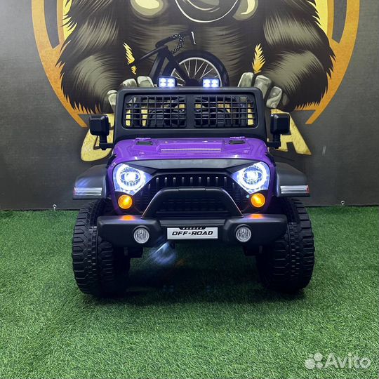 Электромобиль детский джип