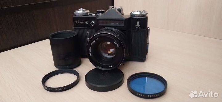 Зенит с helios 44м-4