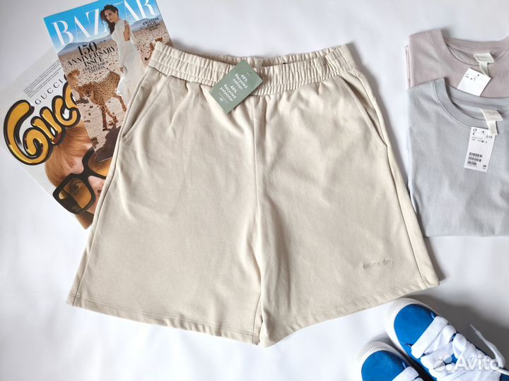 Шорты женские 44 46 HM новые трикотажные