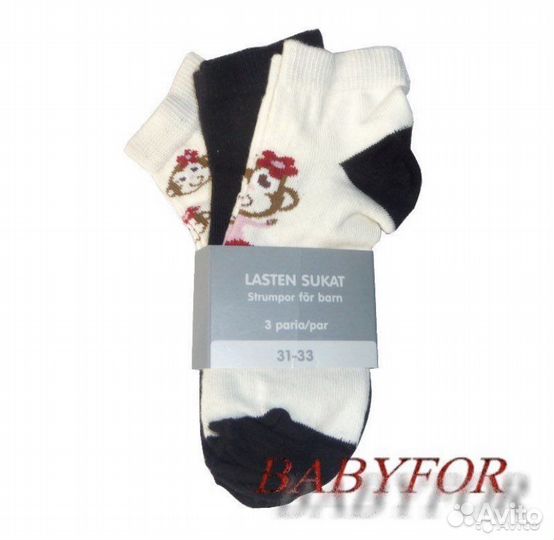 Носки для девочки 31-33. Новые