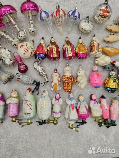 Елочные игрушки СССР