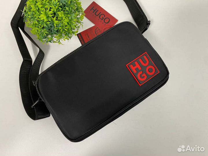 Сумка Hugo Boss через плечо премиум
