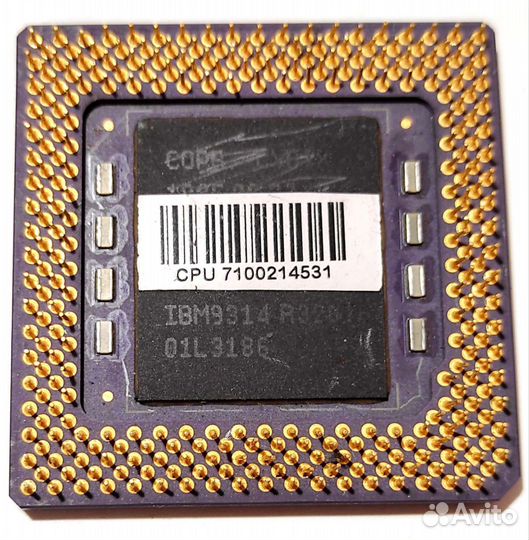 Процессор IBM 6x86MX PR166 в коллекцию