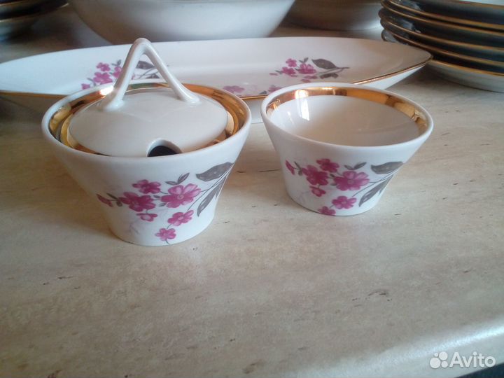 Столовый сервиз на 6 персон без супницы Дулево