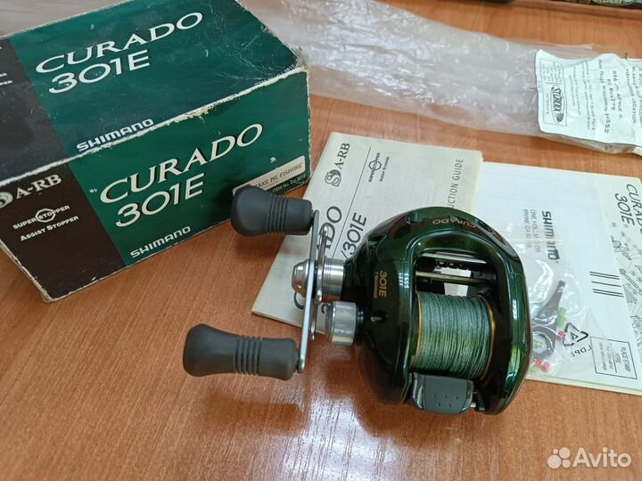Shimano curado 301e и st.croix 2m70mhf2 3/4-3