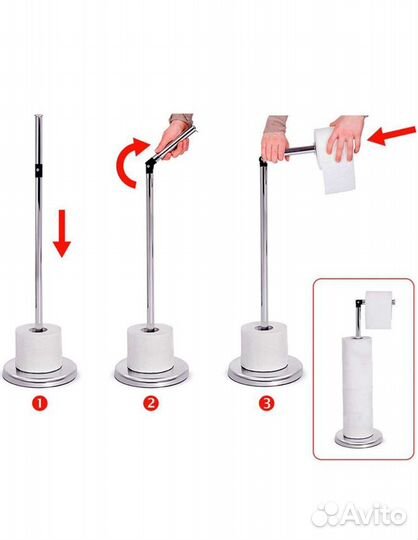 Держатель для туалетной бумаги