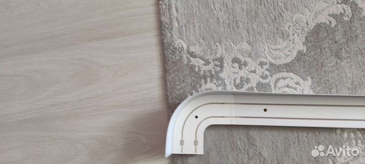 Карнизы для штор двухрядный