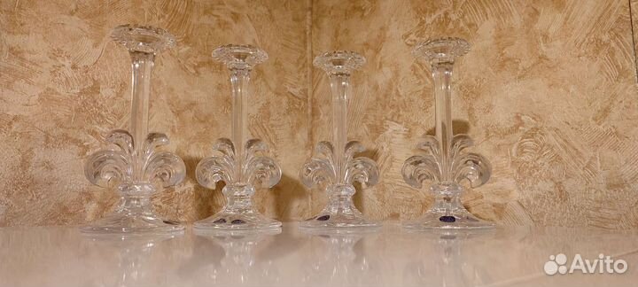 Хрустальные подсвечники