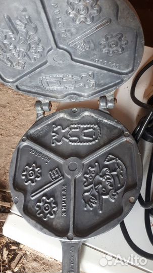 Вафельница СССР электрическая