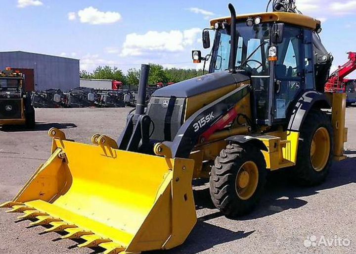 Услуги трактора экскаватора