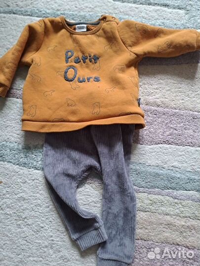Вещи пакетом на мальчика от 4 мес