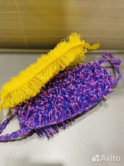 Мочалка ручной работы