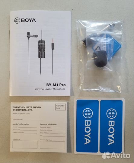 Петличный микрофон Boya BY-M1 Pro