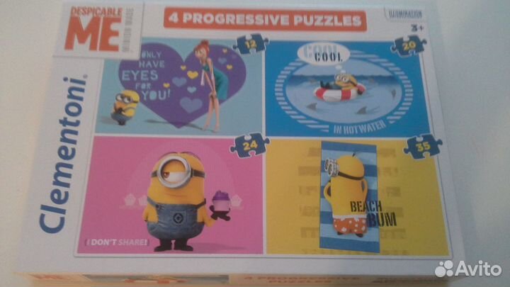 Пазлы Миньоны