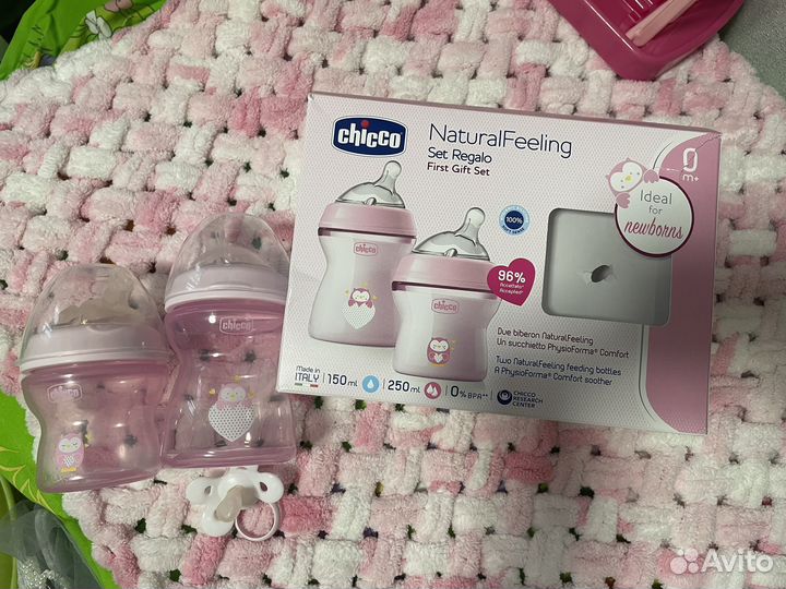 Бутылочки для кормления chicco