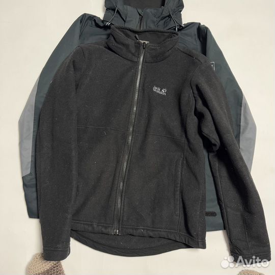 Куртка Jack wolfskin 3в1 оригинал