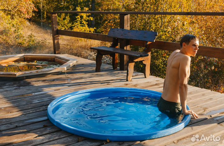 Баня на дровах 