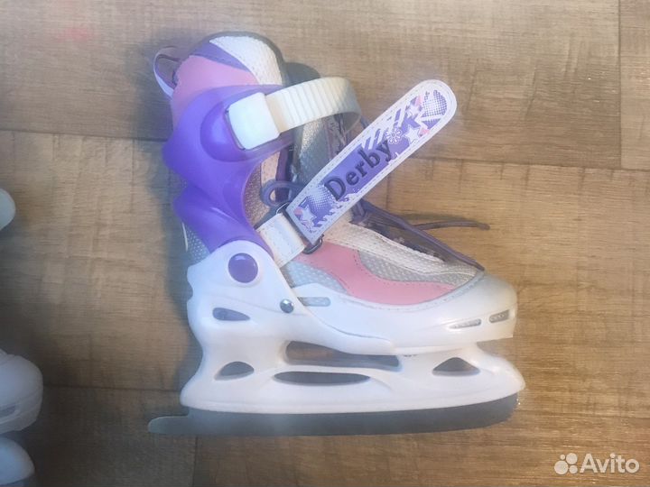 Коньки на девочку раздвижные