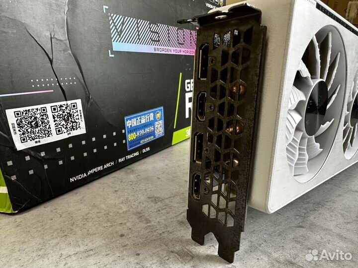 Видеокарта Gigabyte RTX 3070 Vision гарантия
