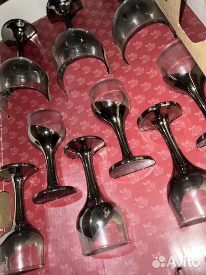 Набор бокалов и рюмок новый