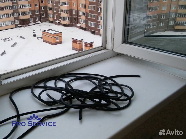 Уплотнитель для окон и дверей пвх