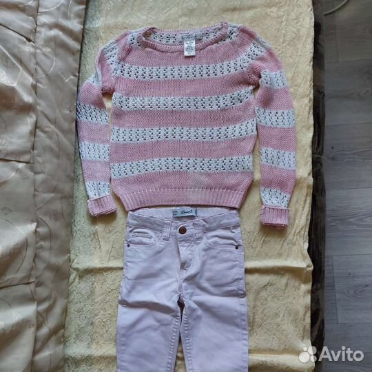 Одежда для девочки пакетом 110 116
