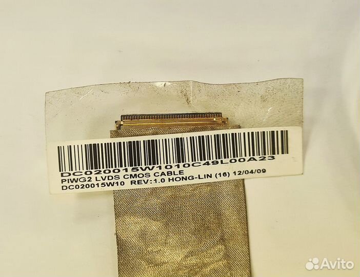 Б\У Шлейф матрицы piwg2 lvds cmos cable DC020015W1