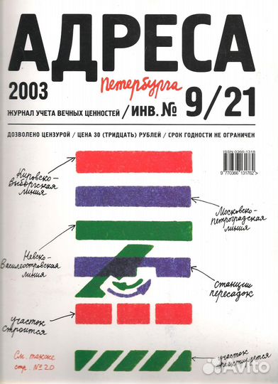 Адреса Петербурга.17 номеров