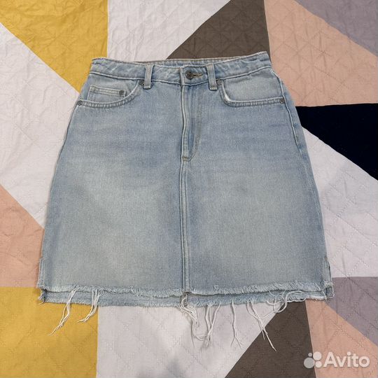Юбка джинсовая H&M 36 (42, s)